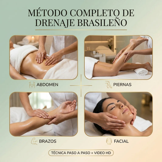Protocolo HD Drenaje Linfático Brasileño 🇧🇷 + Maderoterapia ✨
