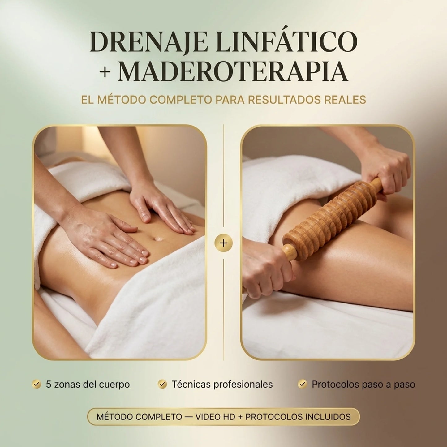 Protocolo HD Drenaje Linfático Brasileño 🇧🇷 + Maderoterapia ✨